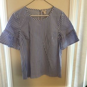 J. Crew short sleeve blouse